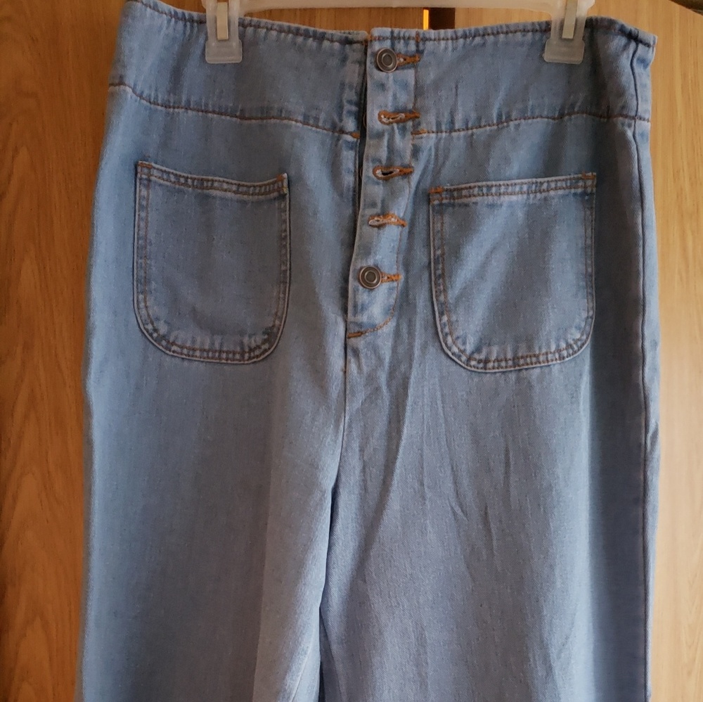 Forever 21 Wide Leg Jeans